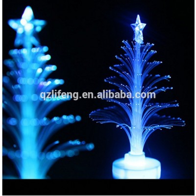 Holiday Scene LED Fiber Optical Assorted 7 Colors Christmas tree Led Light