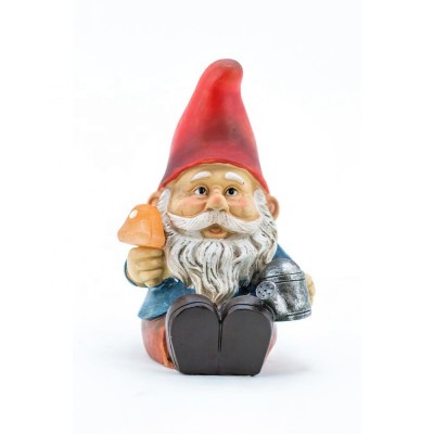 Resin garden funny cute gnome figurine