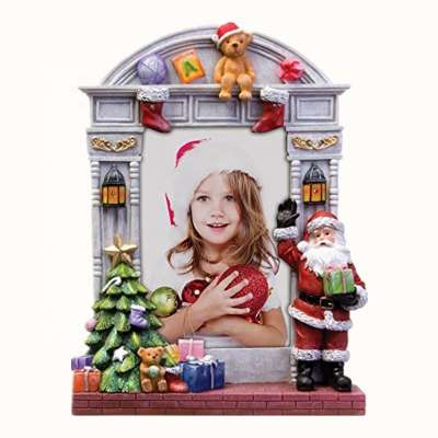 Custom christmas photo frame gifts