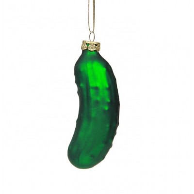 Xmas holiday decoration hanging christmas tree pickle ornament