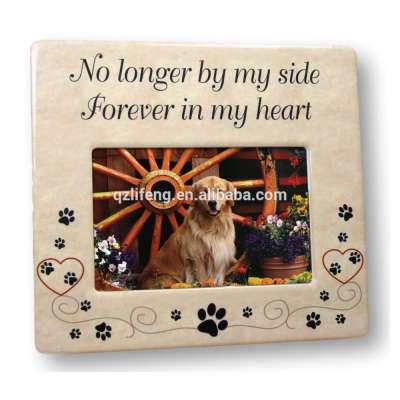 Pet Sympathy Gift Pet Photo Frame, Pet Memorial Picture Frame