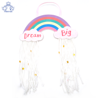 Rainbow Dream Catcher Tassels Cloud Star for Kids Gift Handmade Colorful Ornaments Wall Hanging Decorations