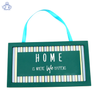 Home Decor Sign Home is Where Life Happens Wall Art Sign